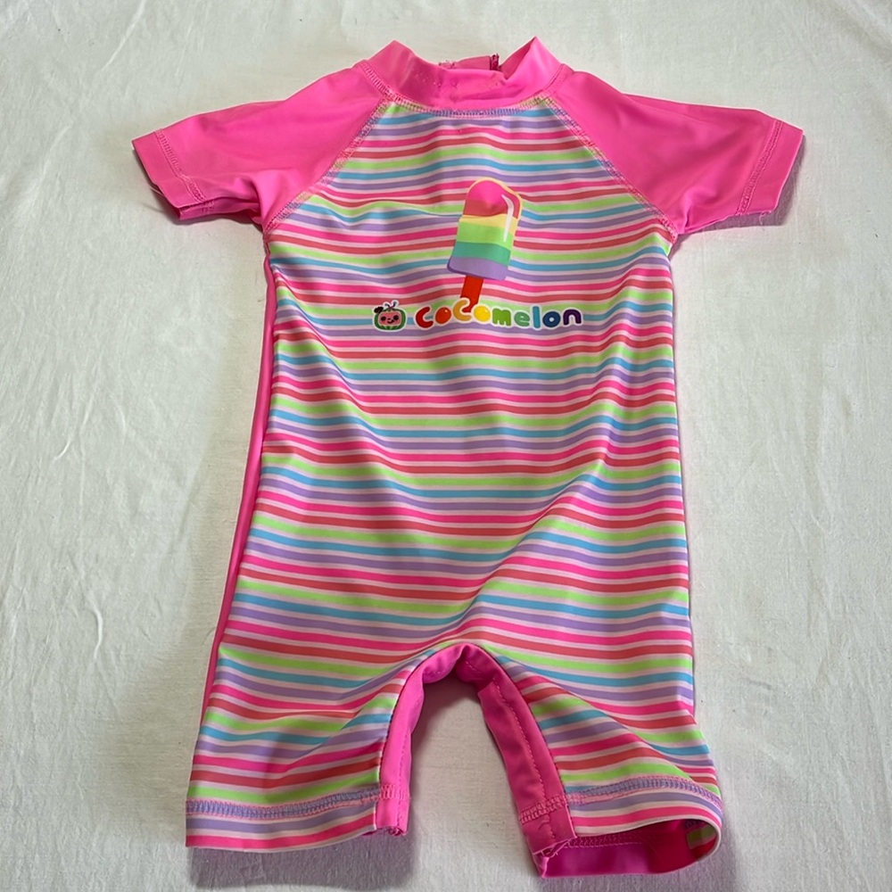 12-18M Cocomelon uv protection swim suit